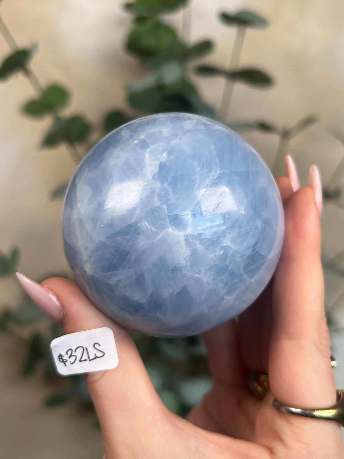 Blue Calcite Spheres (3 options)